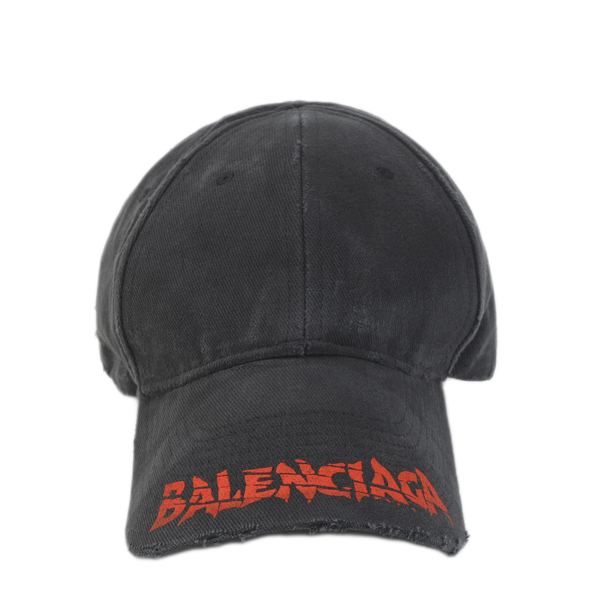 MAYFEYR - Balenciaga - Washed Black Cotton Logo Cap - A001UQ410B21000