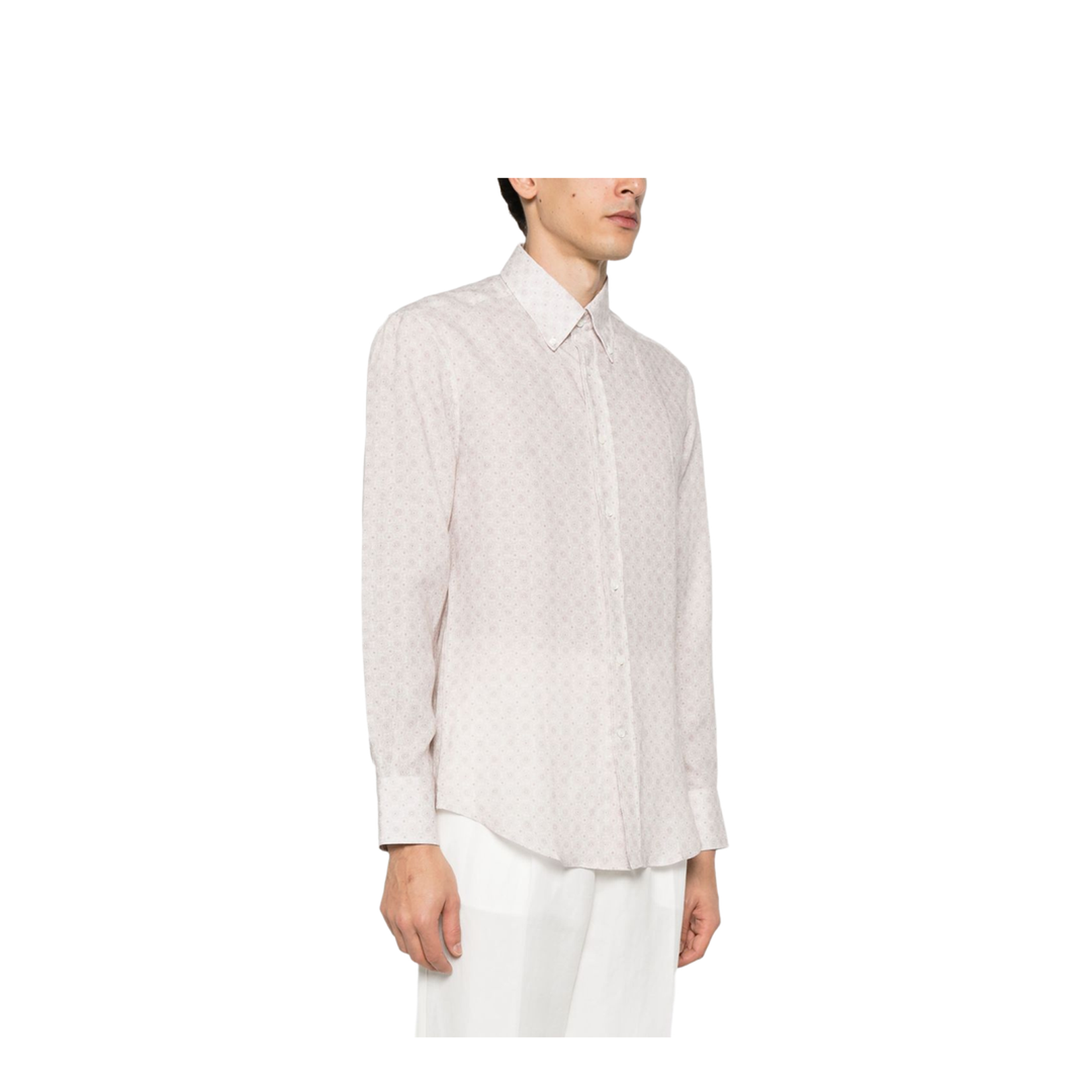 Printed Linen Shirt