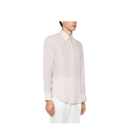 Printed Linen Shirt