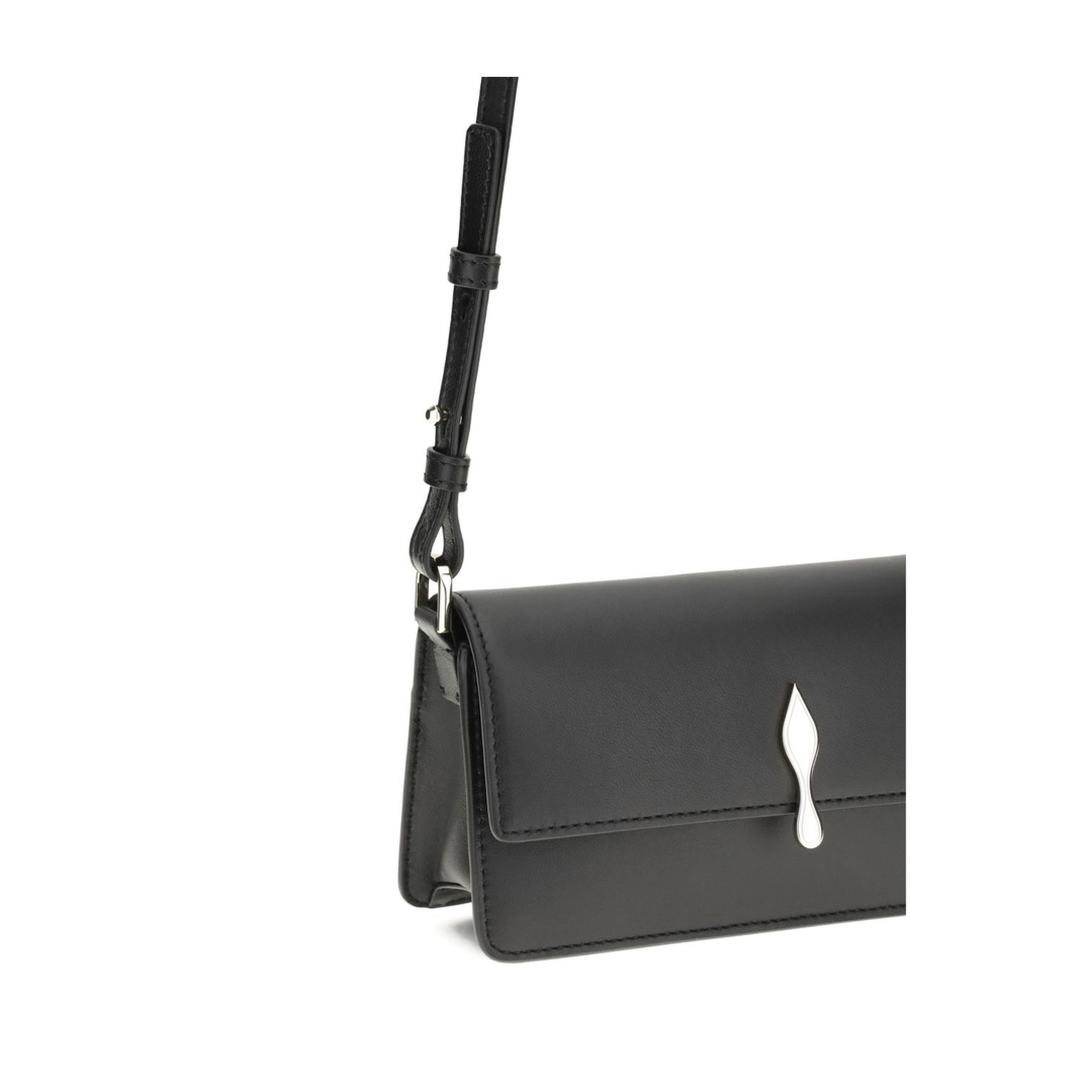 Bettina Mini Lamb Nappa Crossbody Bag - Noir