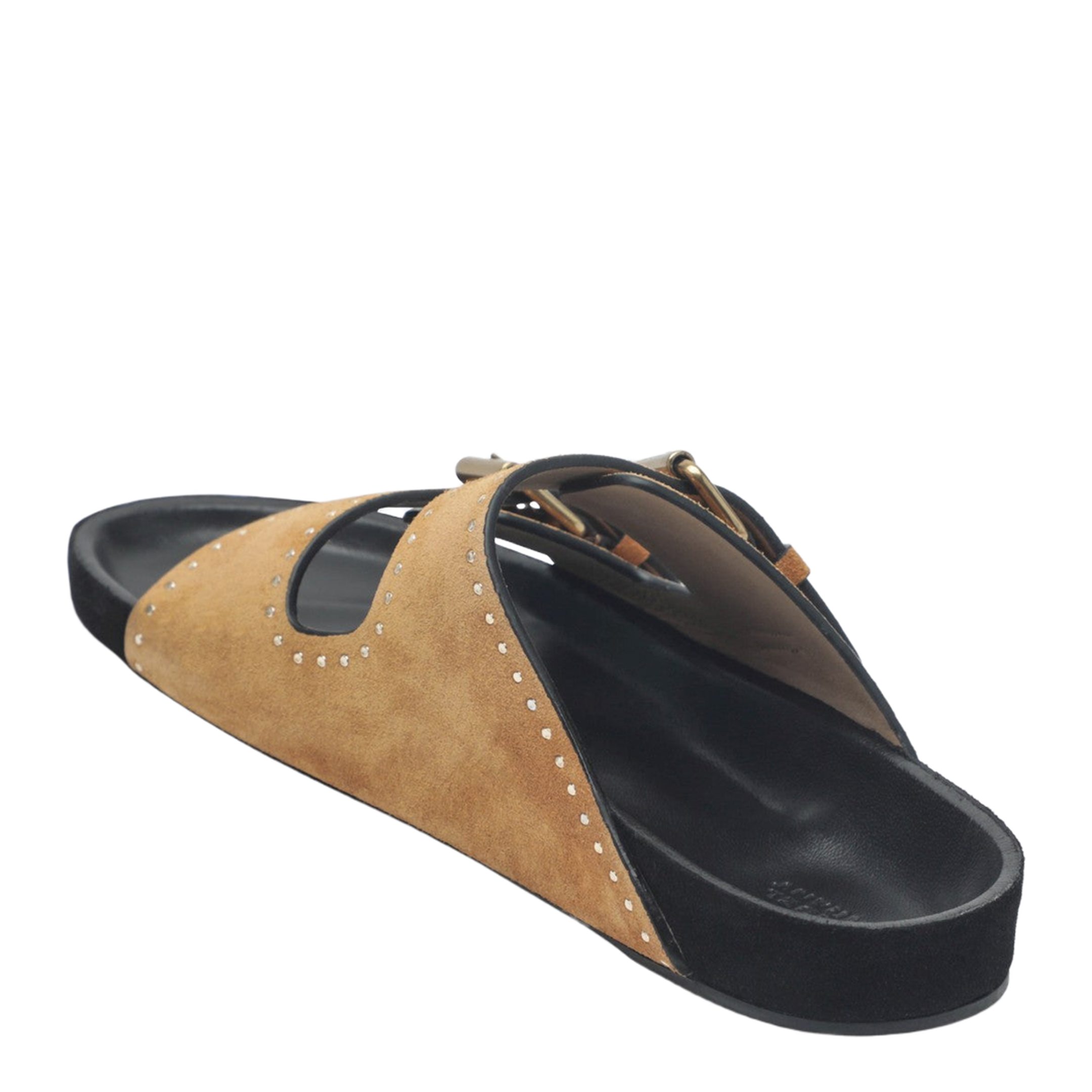 Lennyo Sandals in Hazelnut Suede