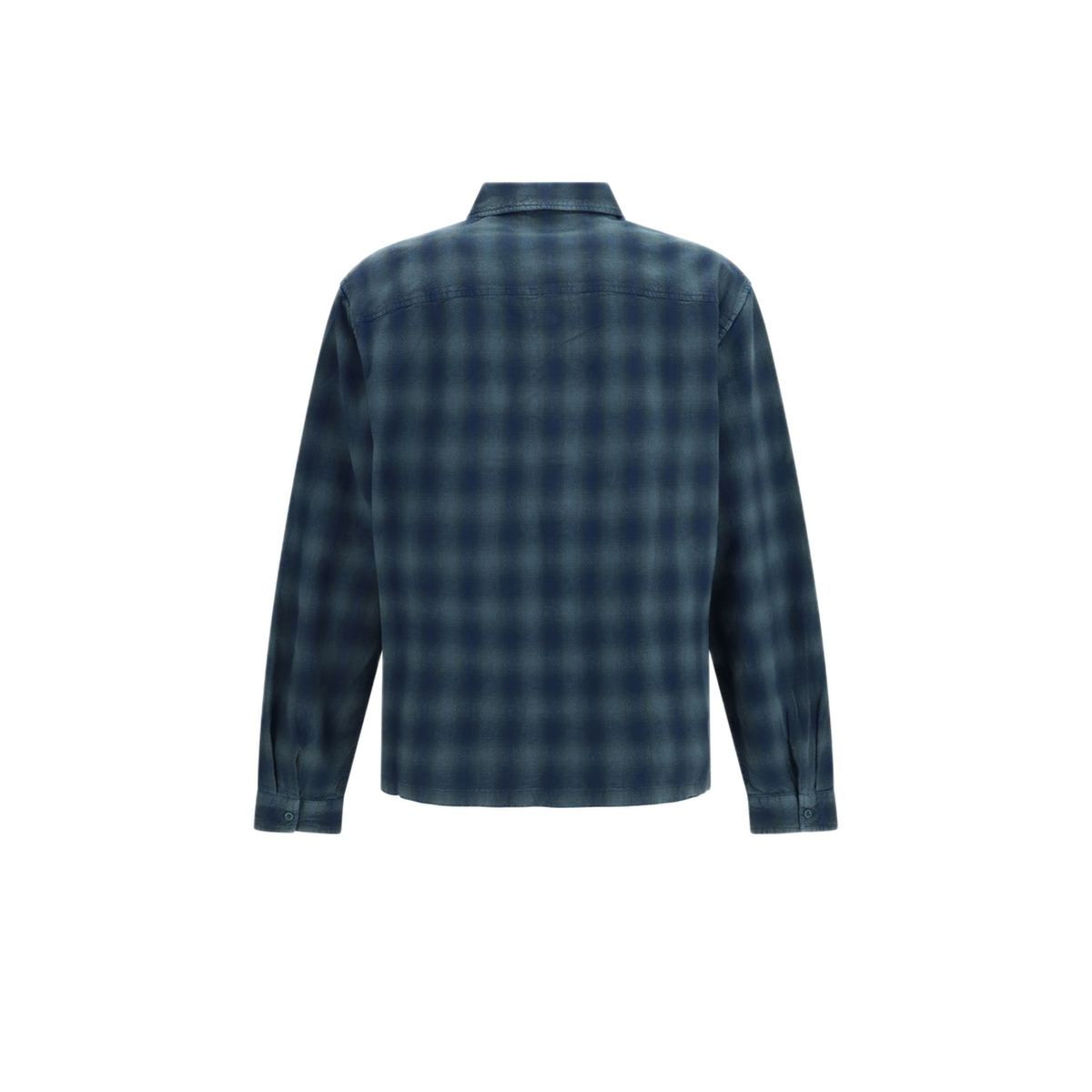 MAYFEYR - Represent - Checked Flannel Shirt - MLM100950DARKGREEN