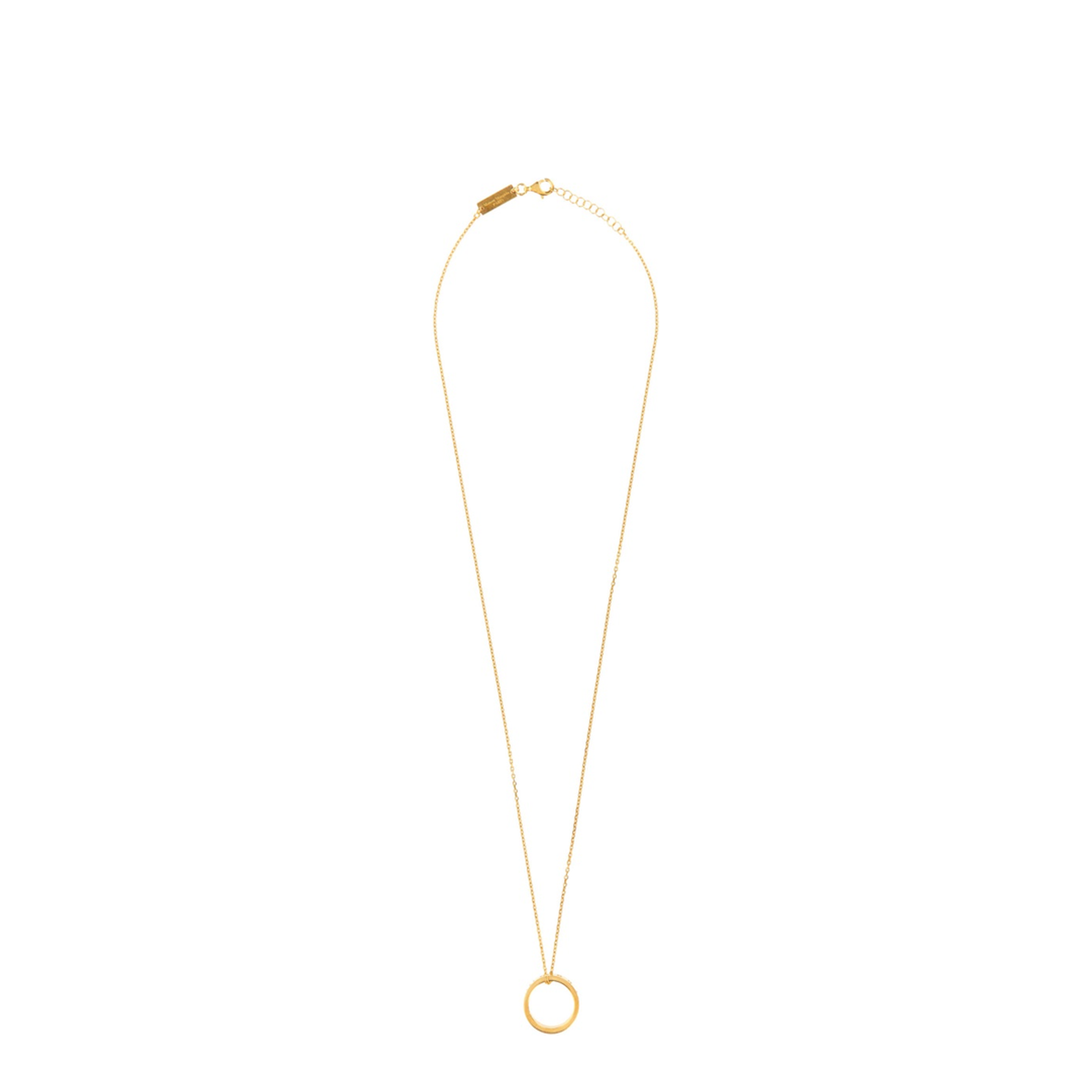 Numeric Ring Necklace