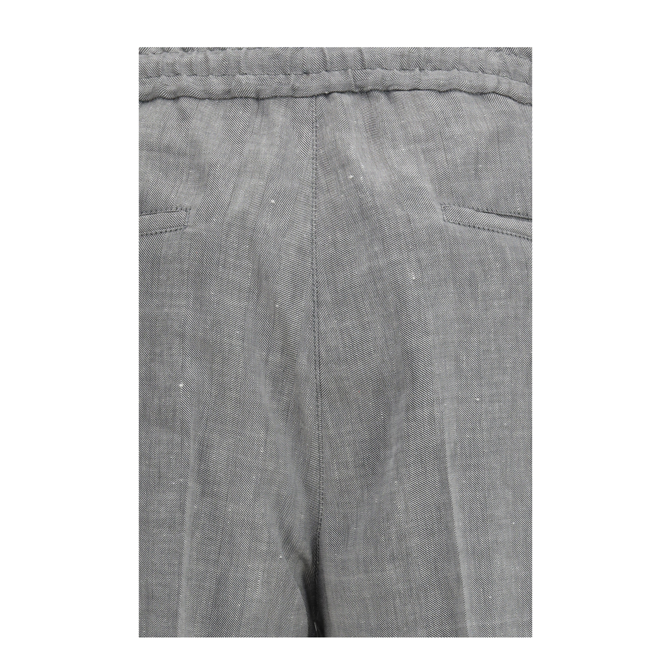 MAYFEYR - Brunello Cucinelli - Herringbone Linen And Wool Pants - MZ408E1710