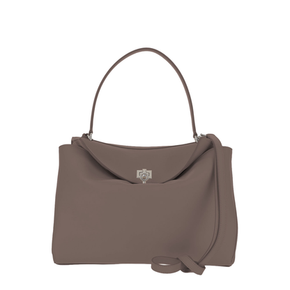 Rodeo Handbag Medium in Taupe