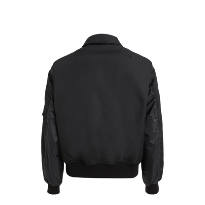 Nylon Bomber Jacket