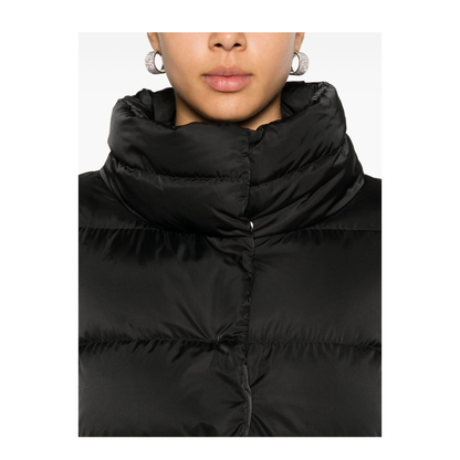 MAYFEYR - Herno - A-Shape Down Jacket In Satin And Alternative Fur - PI001934D12170Z