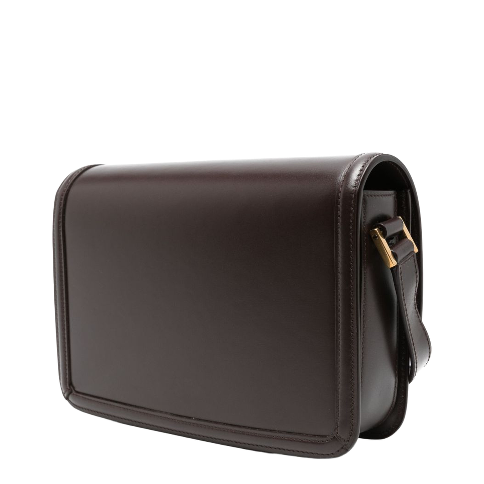 Chocolate Brown Messenger Bag