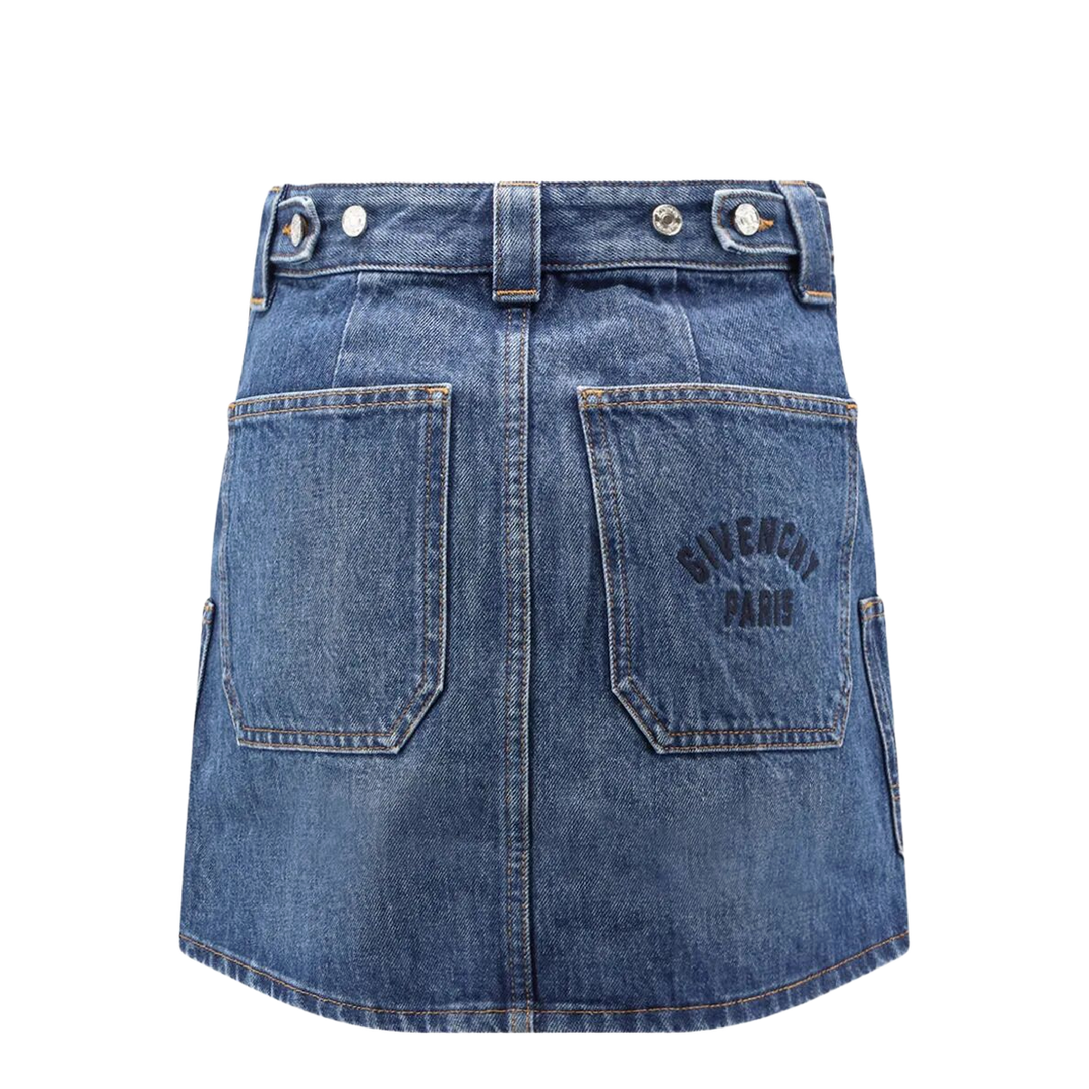 MAYFEYR - Givenchy - Cargo Denim Miniskirt - BW410P517B
