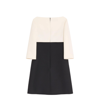 Wool And Silk Mini Dress