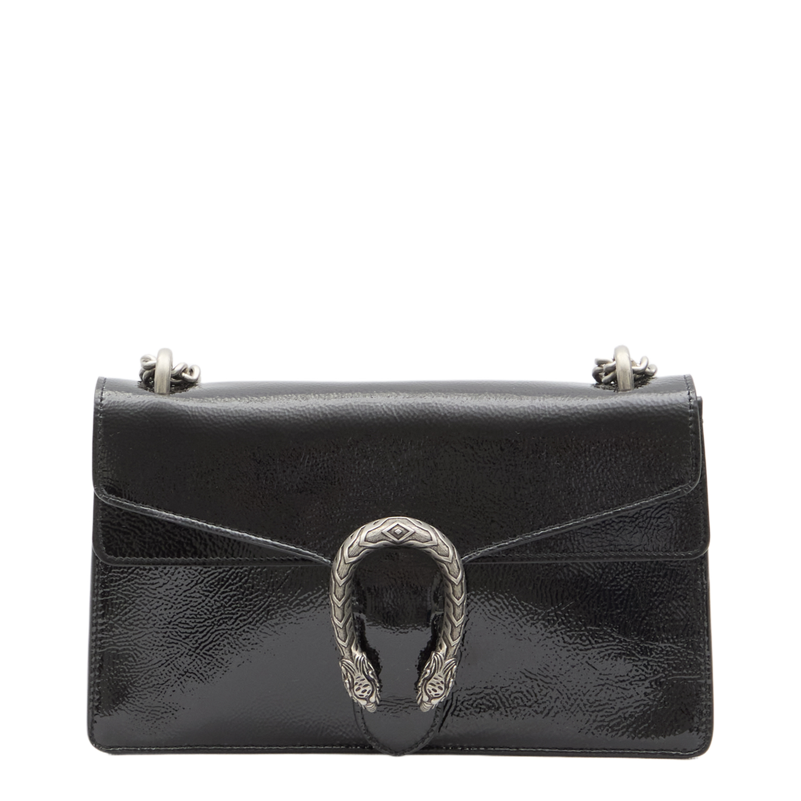 Dionysus Mini Leather Bag - Black