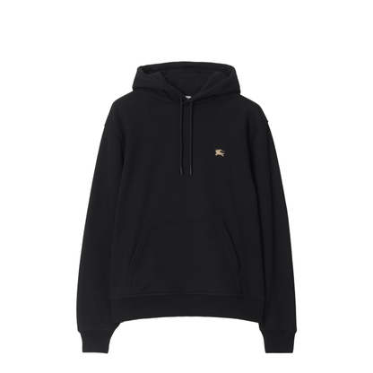Logo Embroidered Drawstring Hoodie