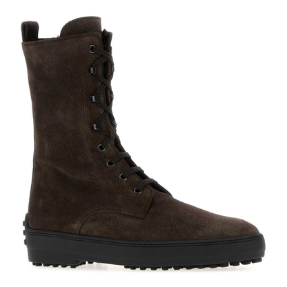 MAYFEYR - Tod's - Dark Brown Suede Ankle Boots - XXW84L0JT50RE0S808