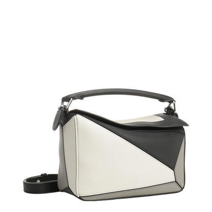 Small Puzzle Bag in Nappa Calfskin Multicolor