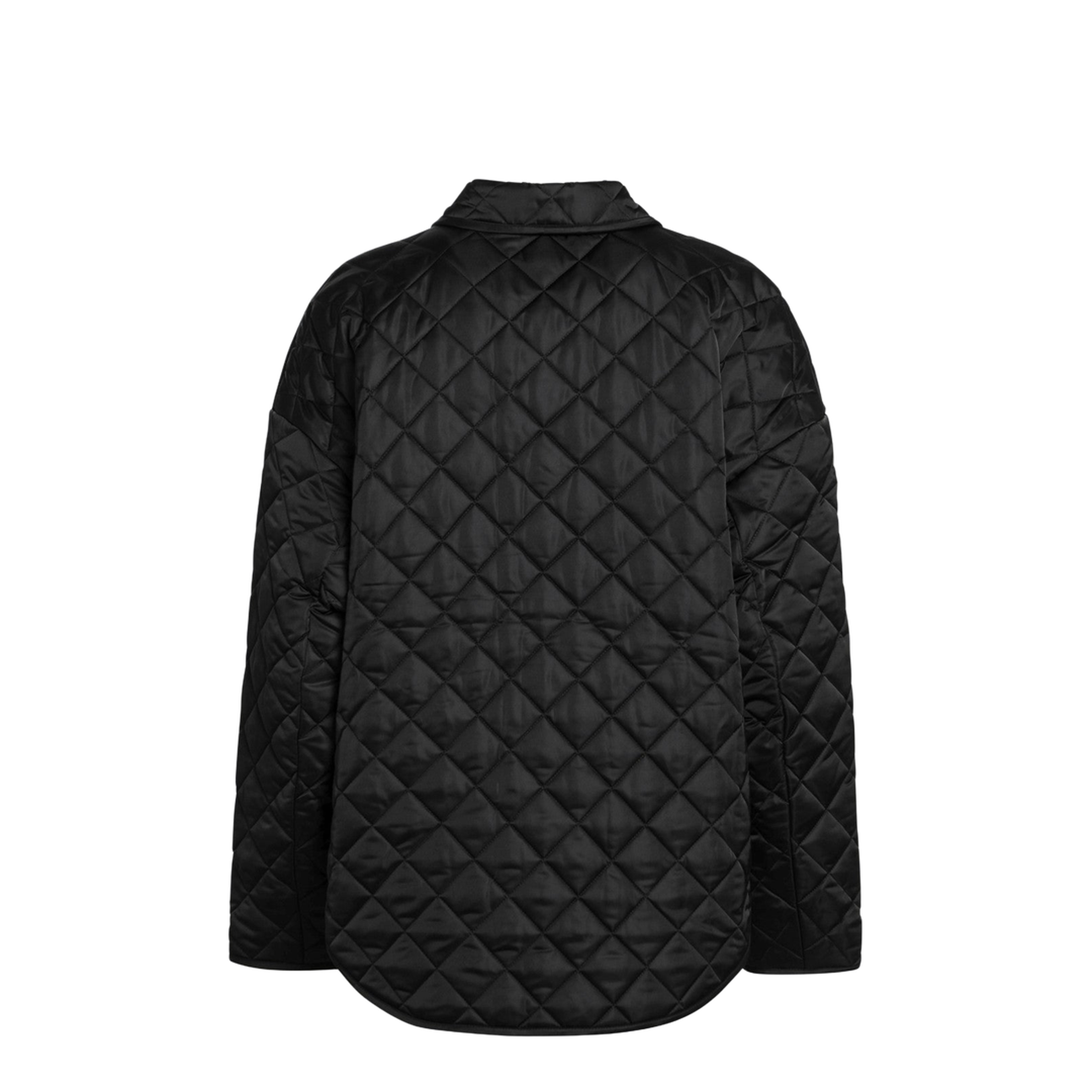 MAYFEYR - Toteme - Black Quilted Jacket - 254-WRO0200FB0351001