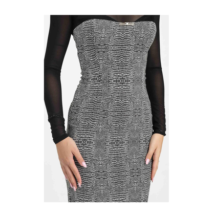 MAYFEYR - Elisabetta Franchi - Black Dress - GO14157E2V390