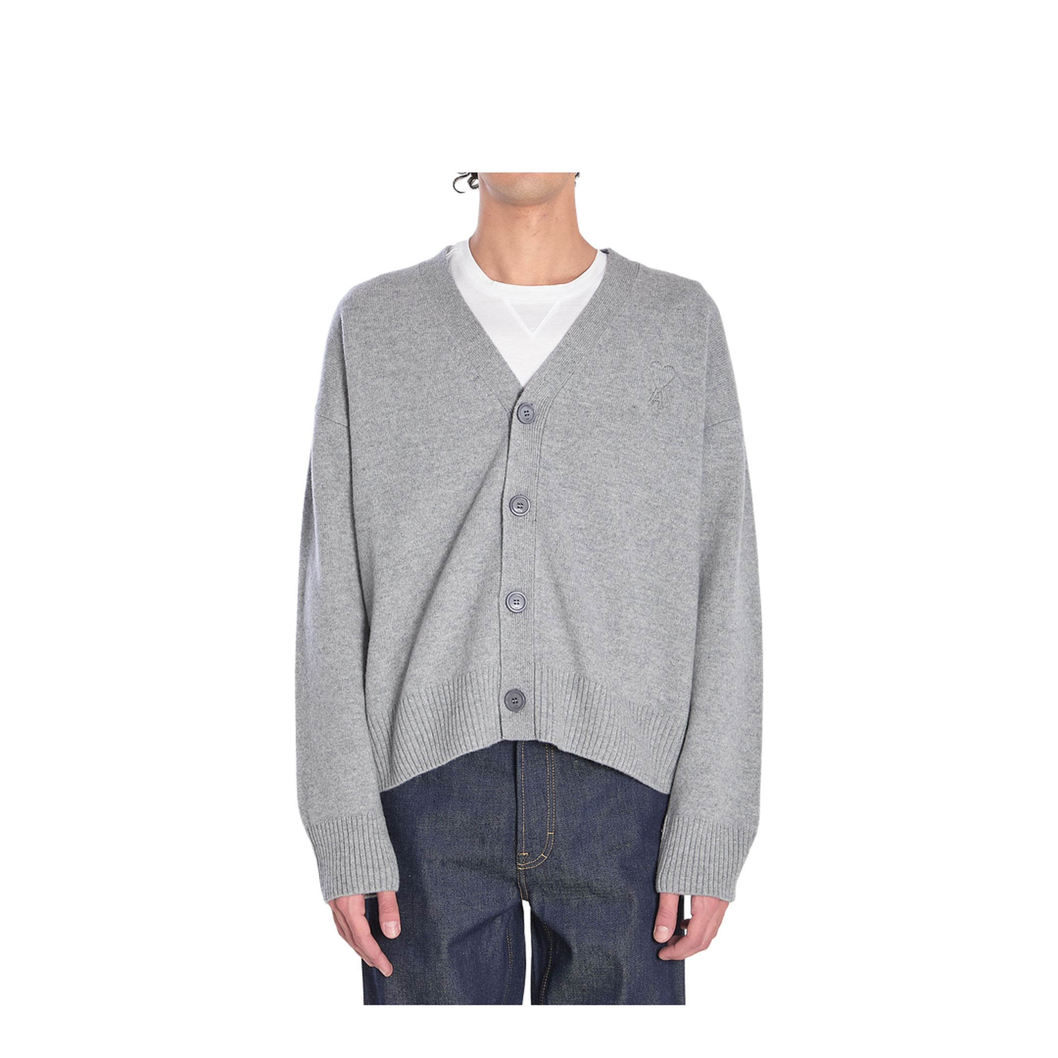 Ami De Coeur Cardigan Grey