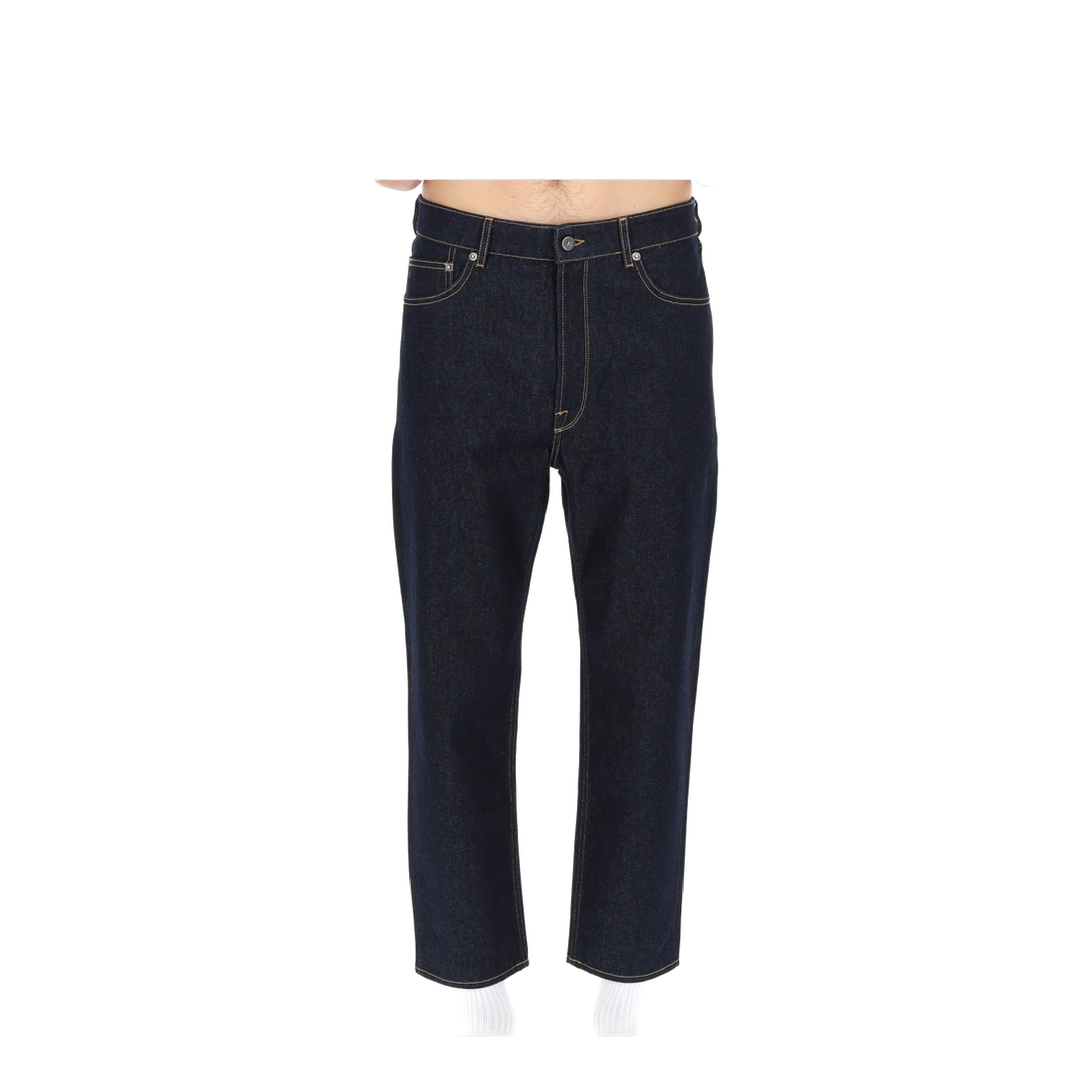 MAYFEYR - Golden Goose - Happy Pant Dark Blue Jeans - GMP00596P00168150486