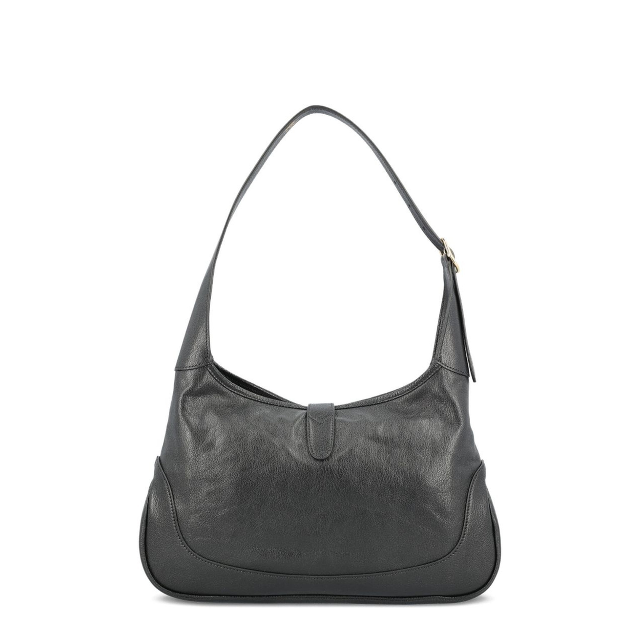 Jackie 1961 Medium Soft Grainy Leather Shoulder Bag - Black