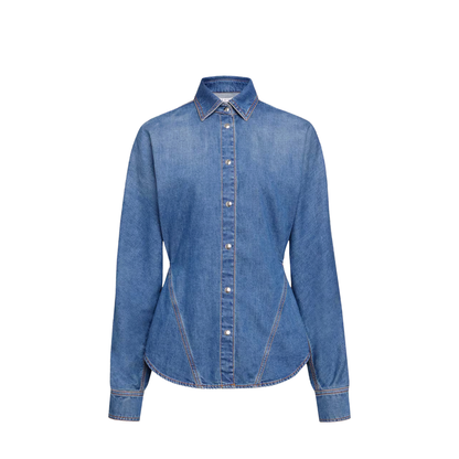 MAYFEYR - Alaia - Round Denim Shirt - AA9C0988D004B