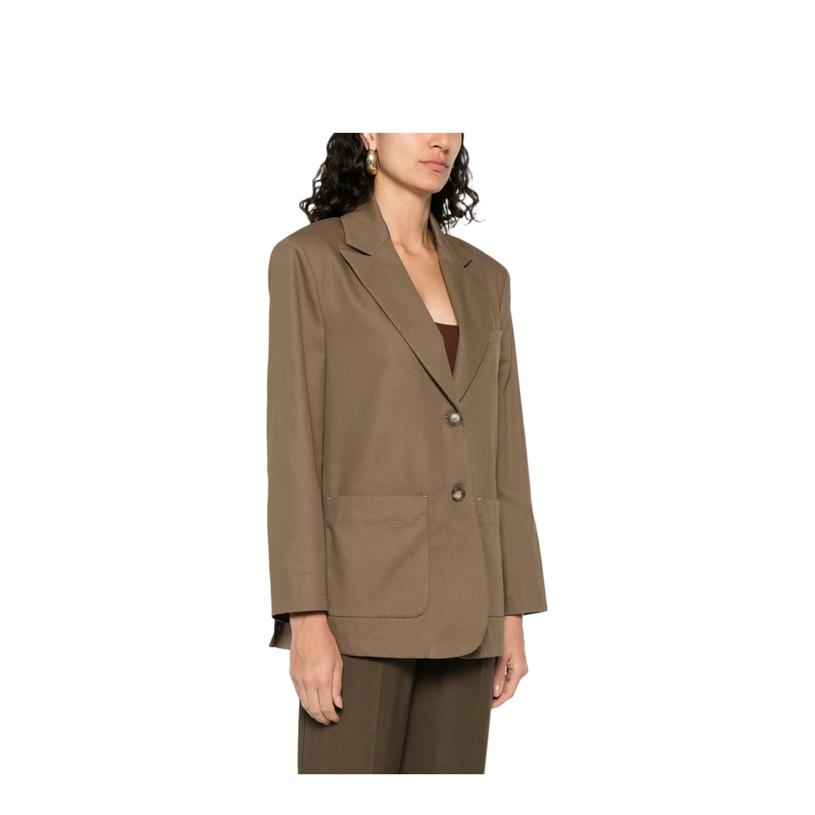 Cotton Caban Coat