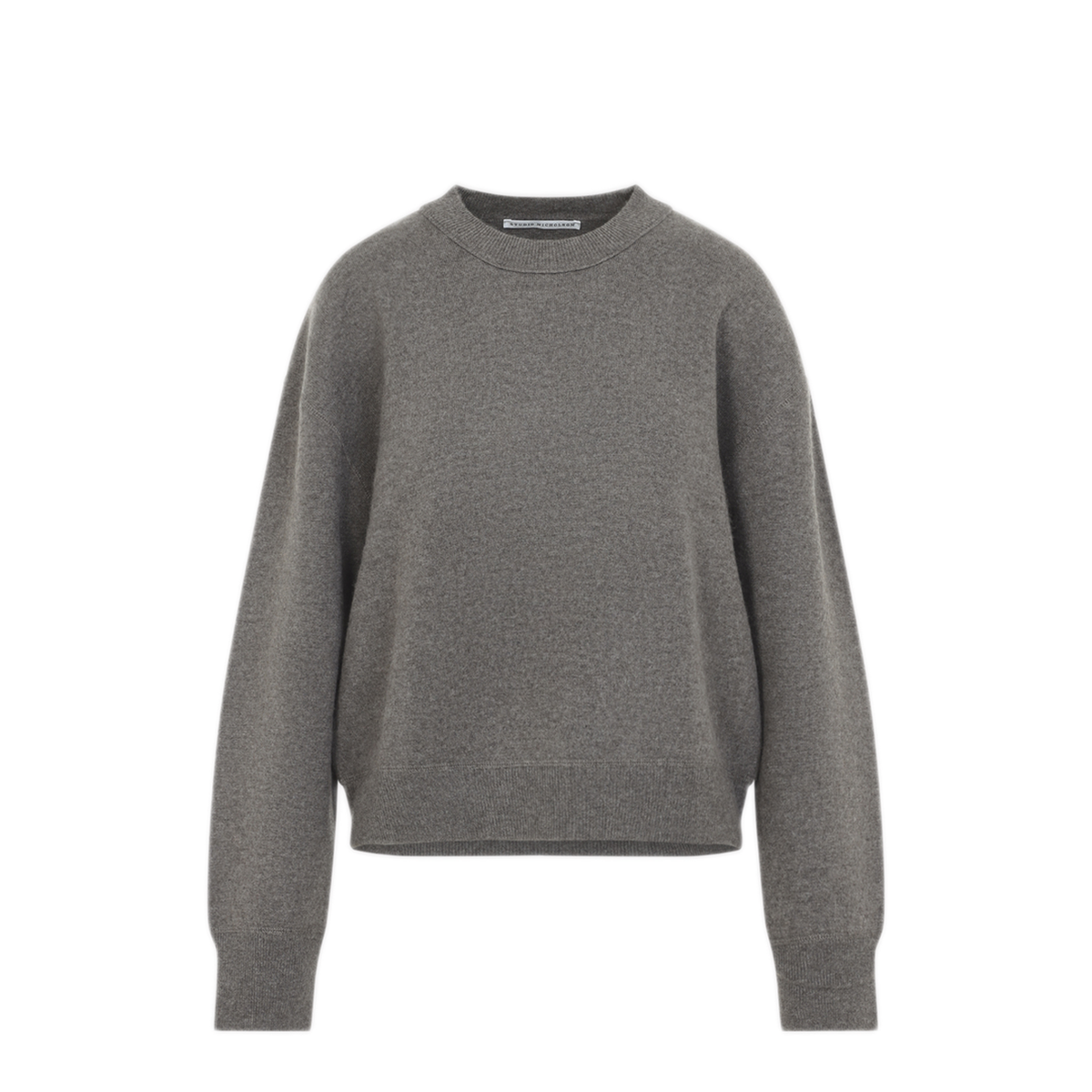 MAYFEYR - Studio Nicholson - Morina Crew Neck Jumper - MORINASNW1900MOUSE
