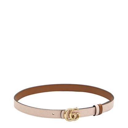 MAYFEYR - Gucci - Reversible Marmont Skinny Belt - 847132AAFYB5746