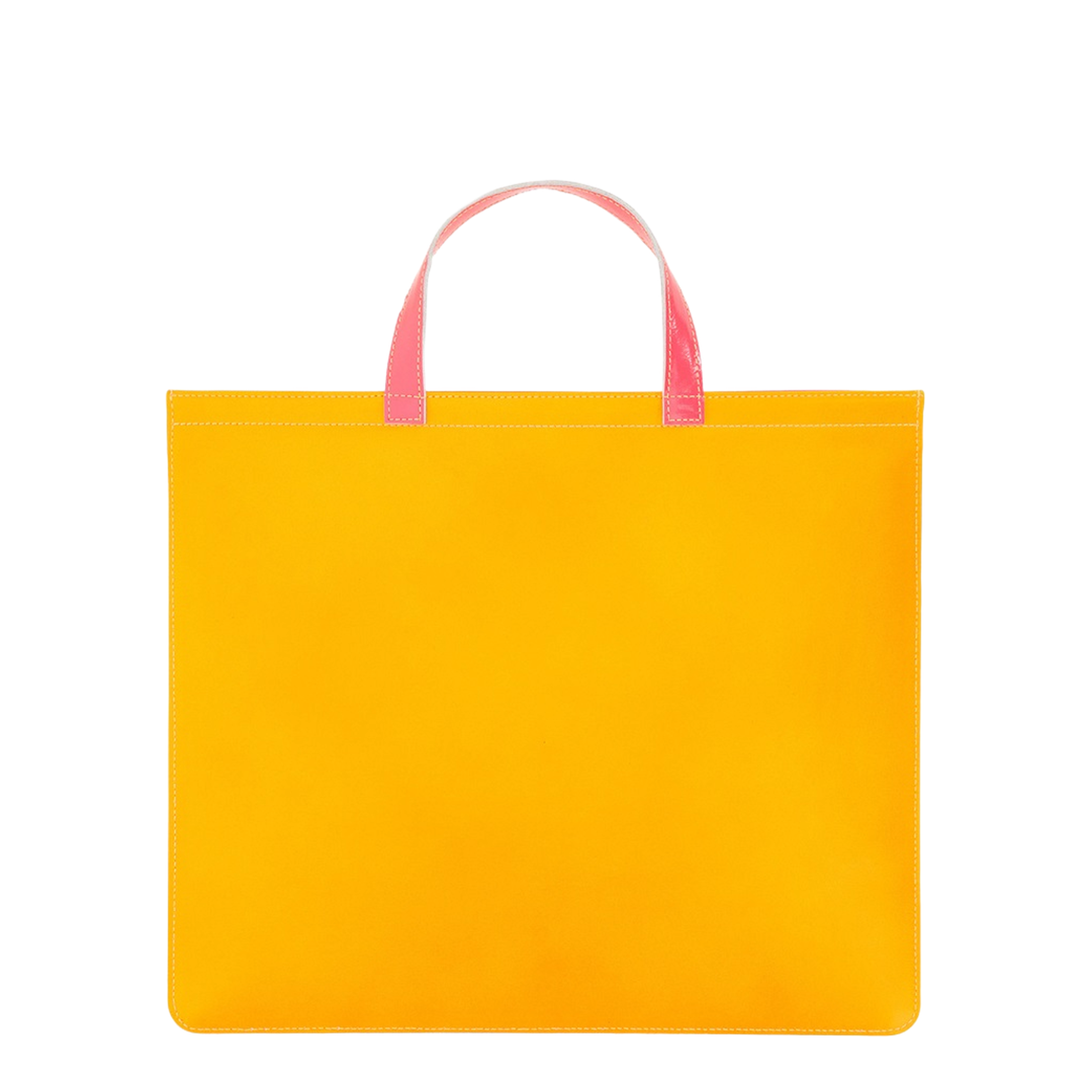 Super Fluo Leather Tote Bag