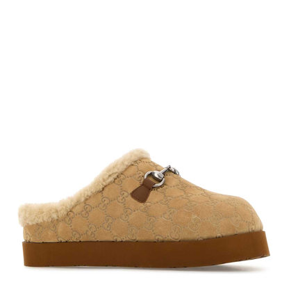 MAYFEYR - Gucci - M Rhein Mule Suede Wool Rs - 831284AAE2A9546