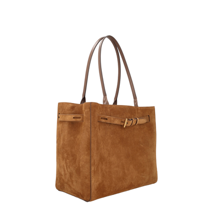 Audrey Medium Suede Tote Bag
