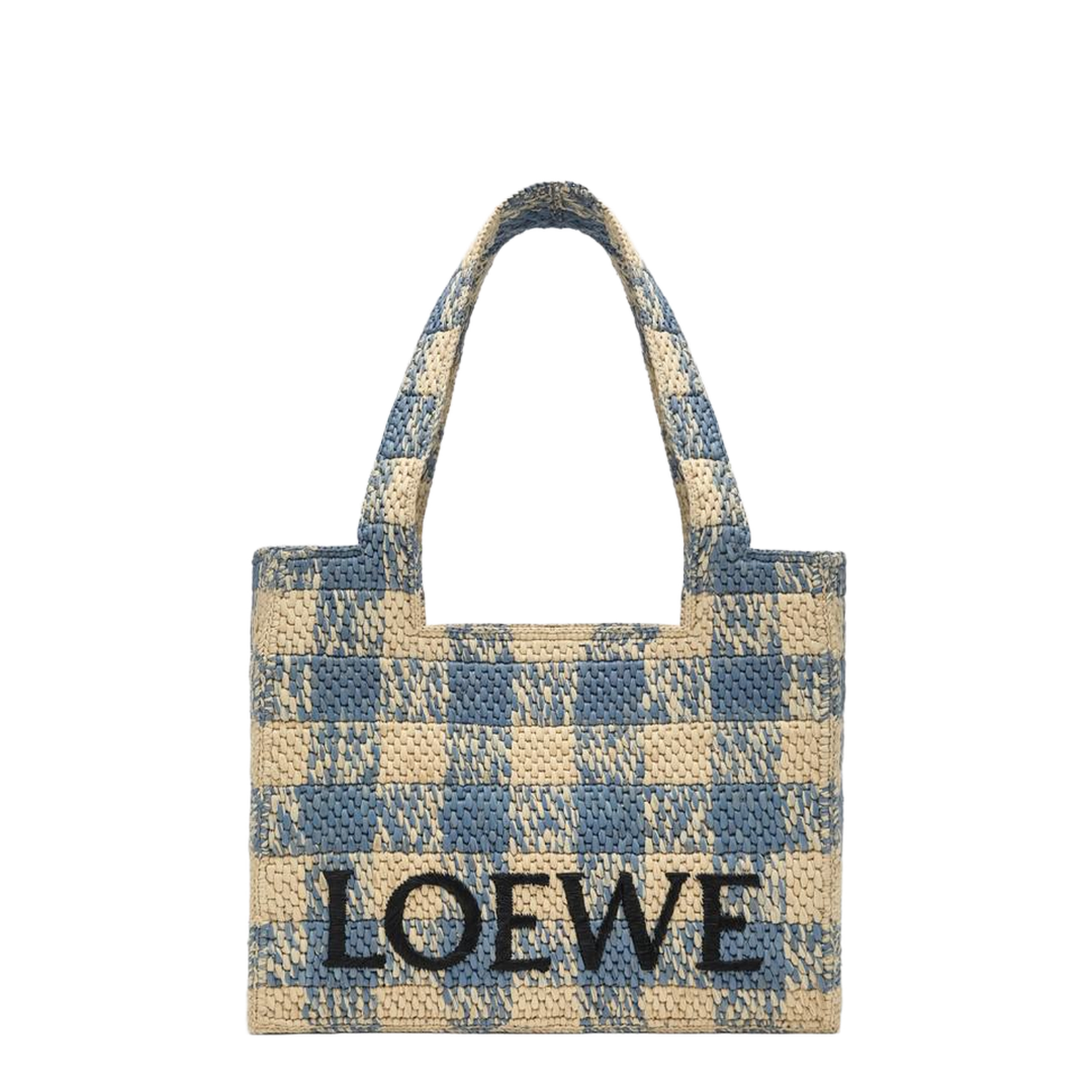 Medium Tote Bag in Natural Raffia