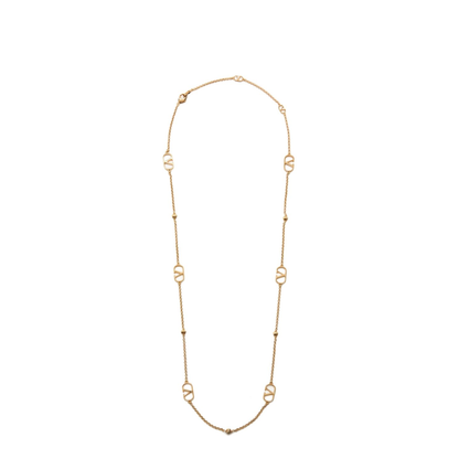 MAYFEYR - Valentino - Garavani Vlogo Signature Necklace - WJ0X78METL01