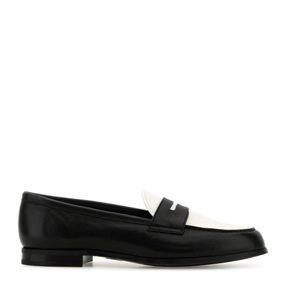 MAYFEYR - Church's - Natalie Two Tone Leather Loafers - DD00929AICF03TS