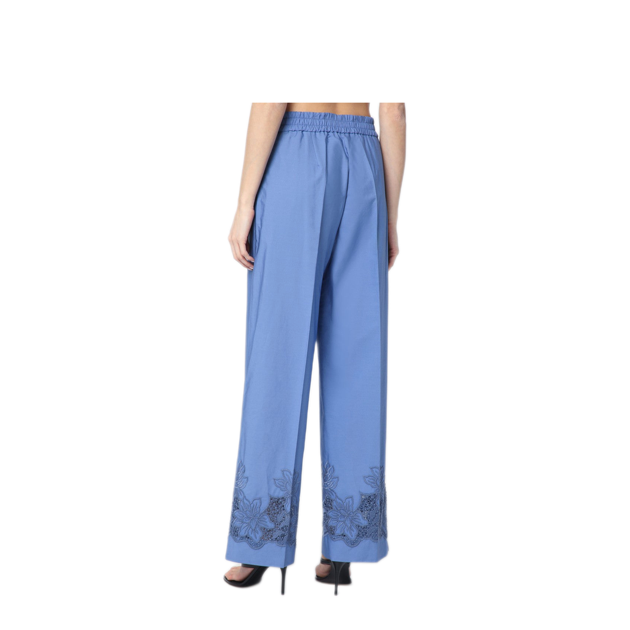 MAYFEYR - Parosh - Embroidered Cotton Pants - D232444CO046