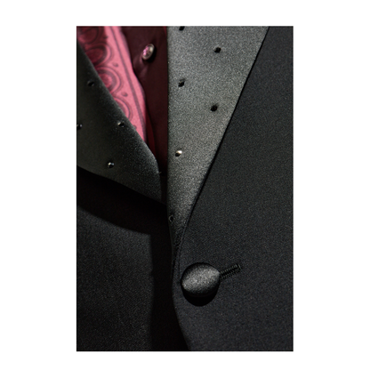 Blazer with Shimmering Appliqués