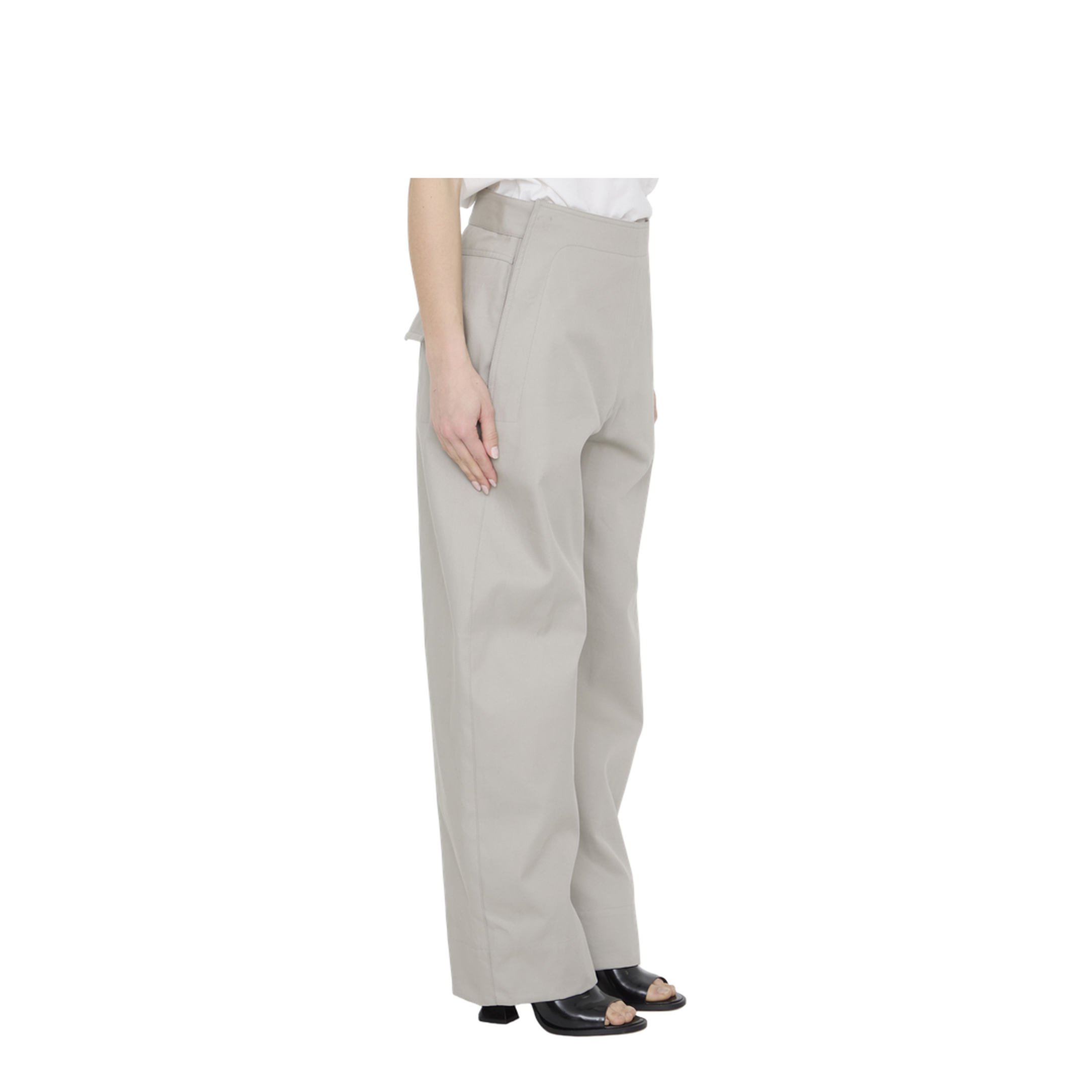 MAYFEYR - Bottega Veneta - Sailor Pants - Grey - 792238V2T108390