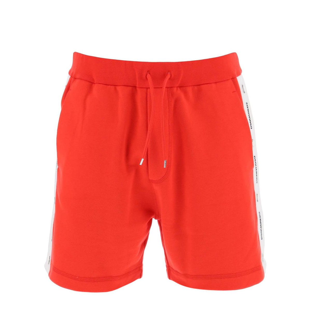 Dsquared2 burbs sweatshorts with logo bands