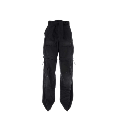 MAYFEYR - Balenciaga - Black Cotton Knife Cargo Pants - 751658TKP271000