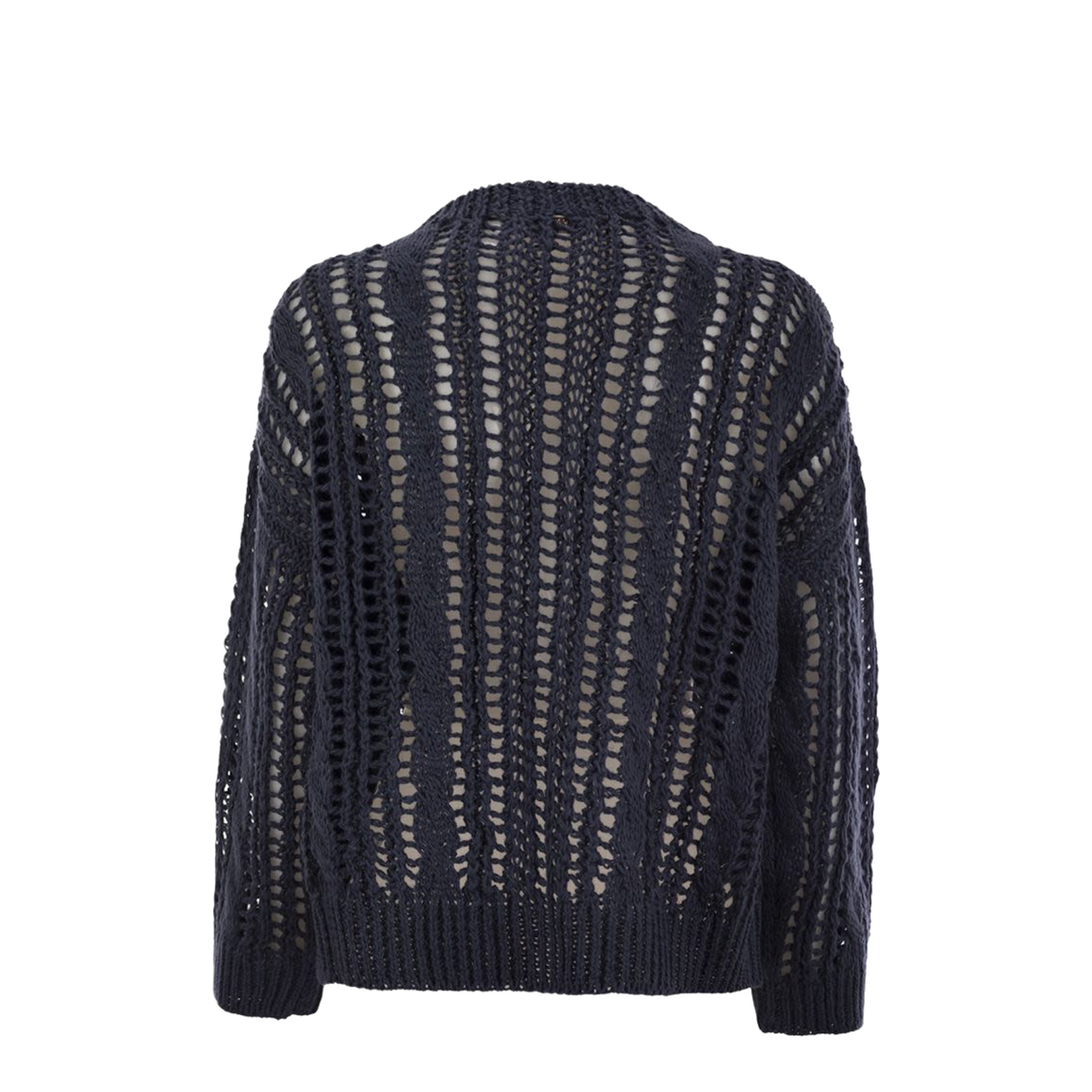 Cable & Mesh Jute and Cotton Jersey