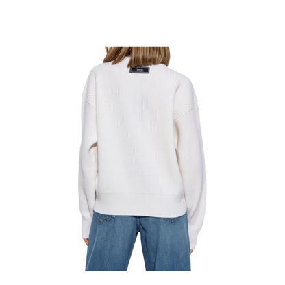 Sweater with Embroidered Logo