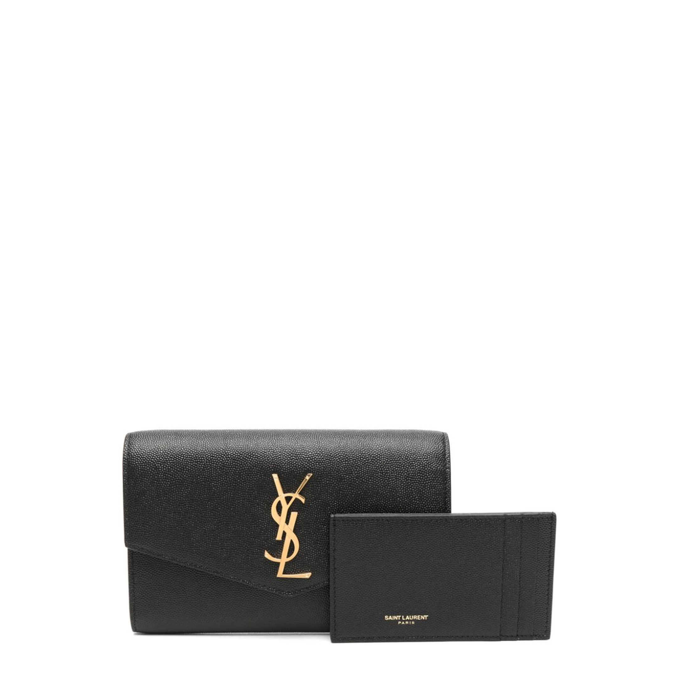 Uptown Nappa leather Wallet - Black
