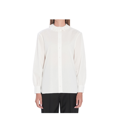 Crumpled Poplin Blouse