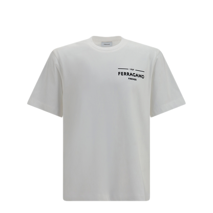 MAYFEYR - Ferragamo - Cotton T-Shirt - 796647