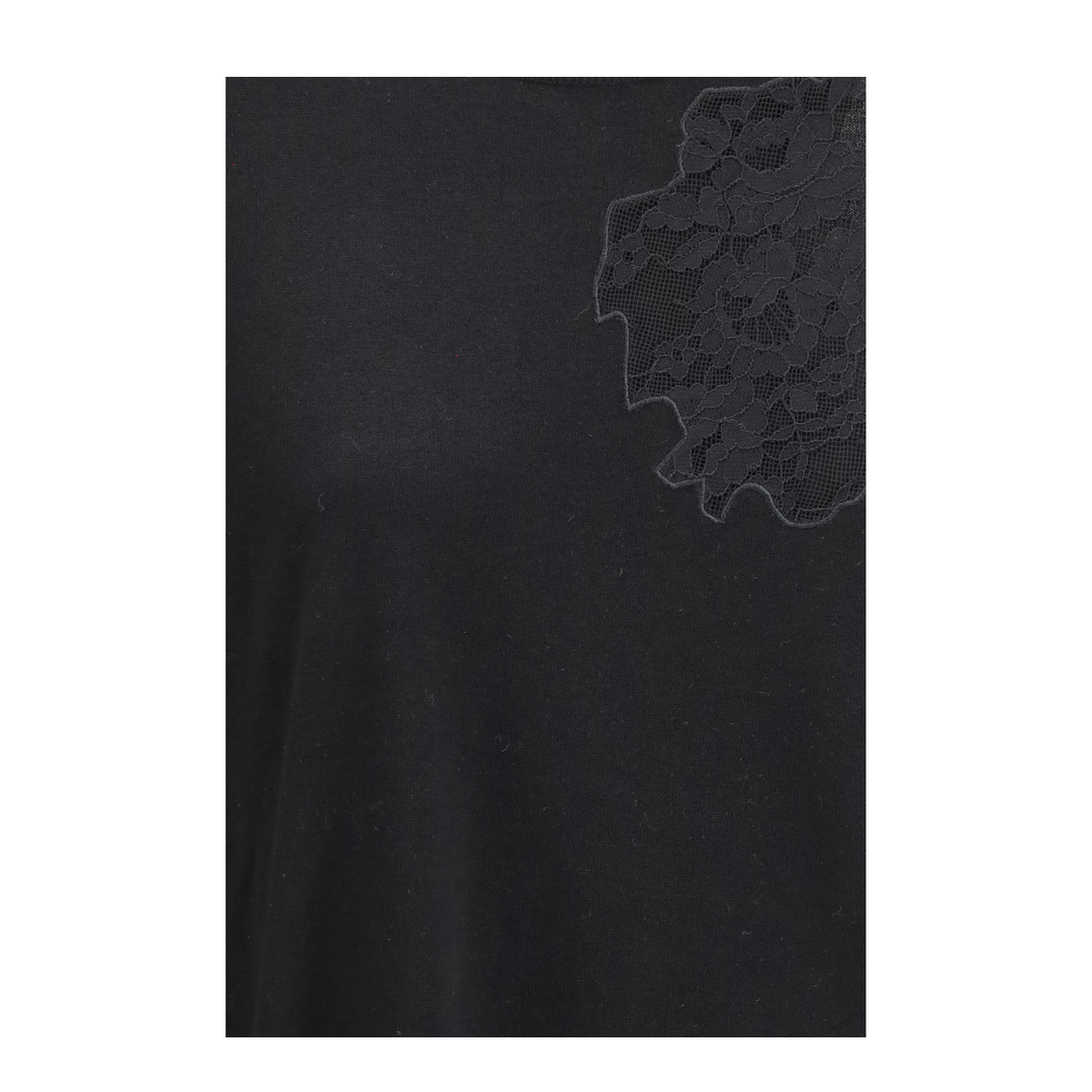 MAYFEYR -  - Wool Sweater With Lace Inserts - 2616361025600010
