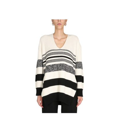 MAYFEYR - PROENZA SCHOULER WHITE LABEL - V Neck Sweater - WL2137647KC090115