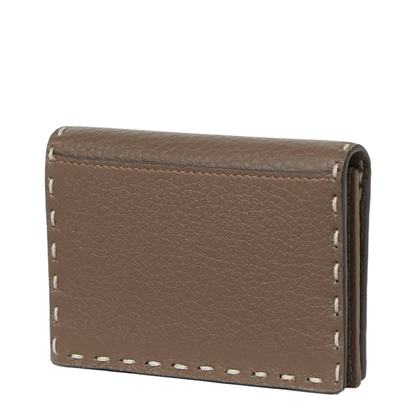 Card Holder Cuoio Romano Leather Brown