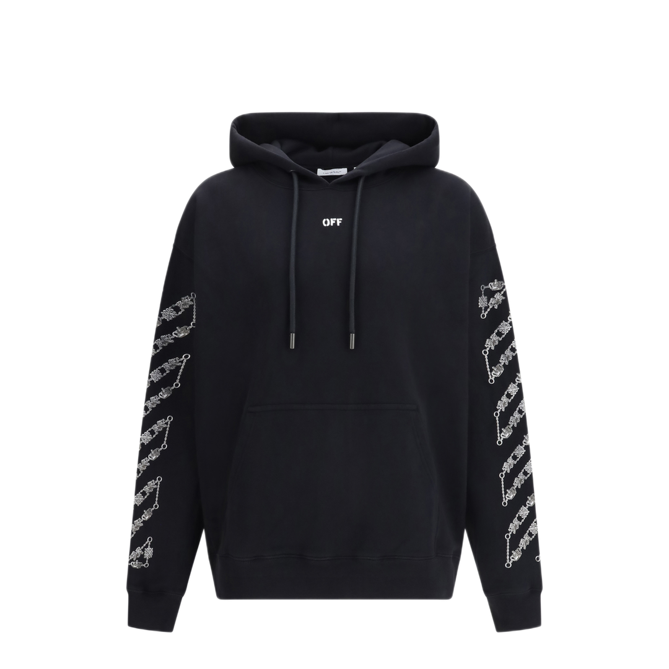 MAYFEYR - Off-White - Chain Araldic Arrow Skate Hoodie - 44MBB085S26F0050010001