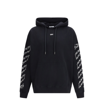 MAYFEYR - Off-White - Chain Araldic Arrow Skate Hoodie - 44MBB085S26F0050010001