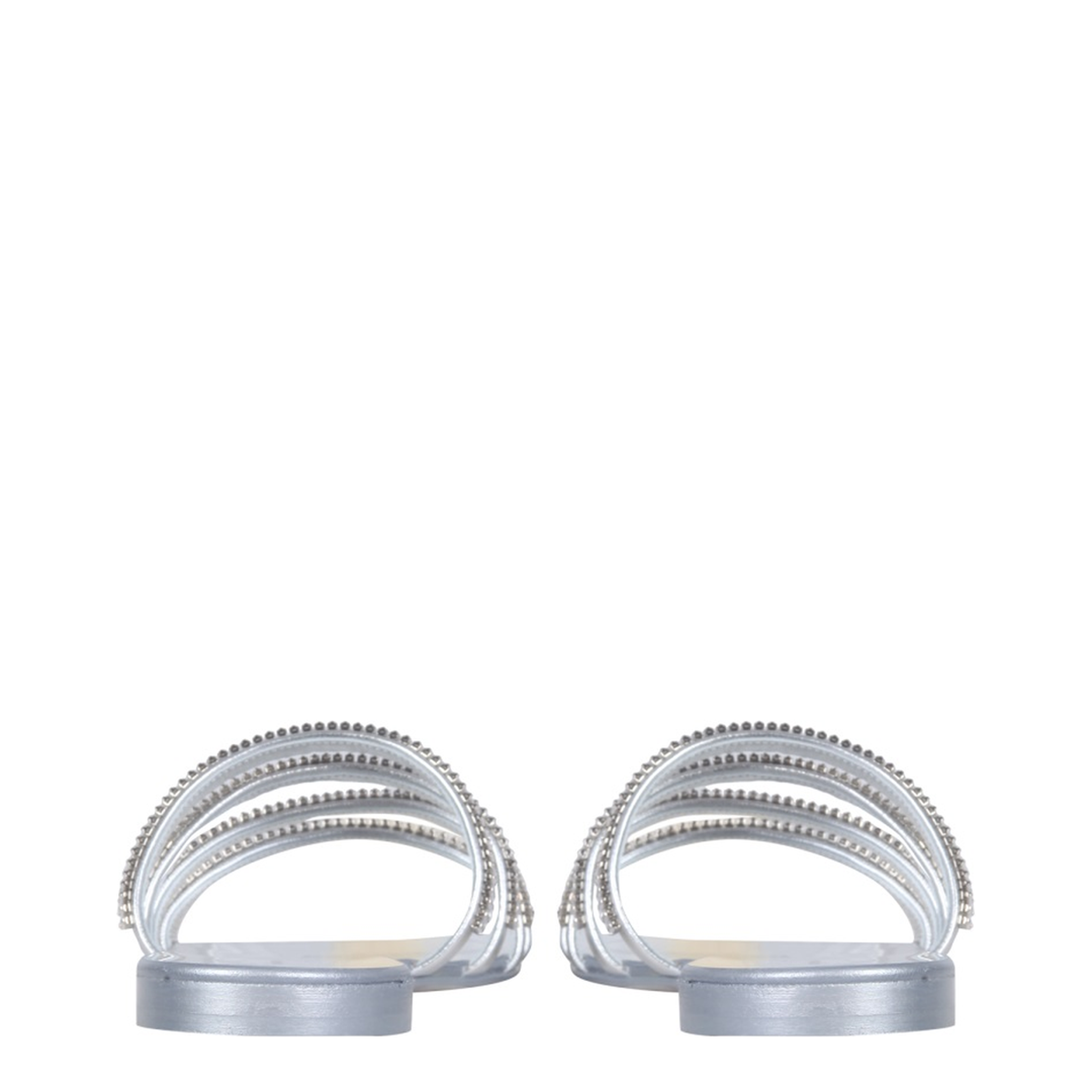 Flat Crystal Sandals