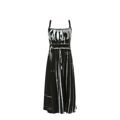 MAYFEYR - Prada - Printed Stretch Viscose Dress - P3G59S22110JOF0EIL